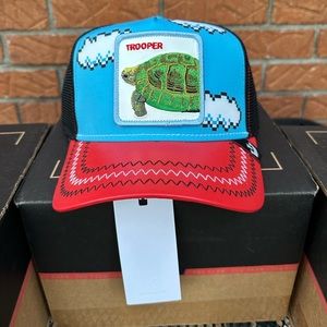 Goorin Bros The Farm Animal Trucker Trooper Mario Turtle NEW